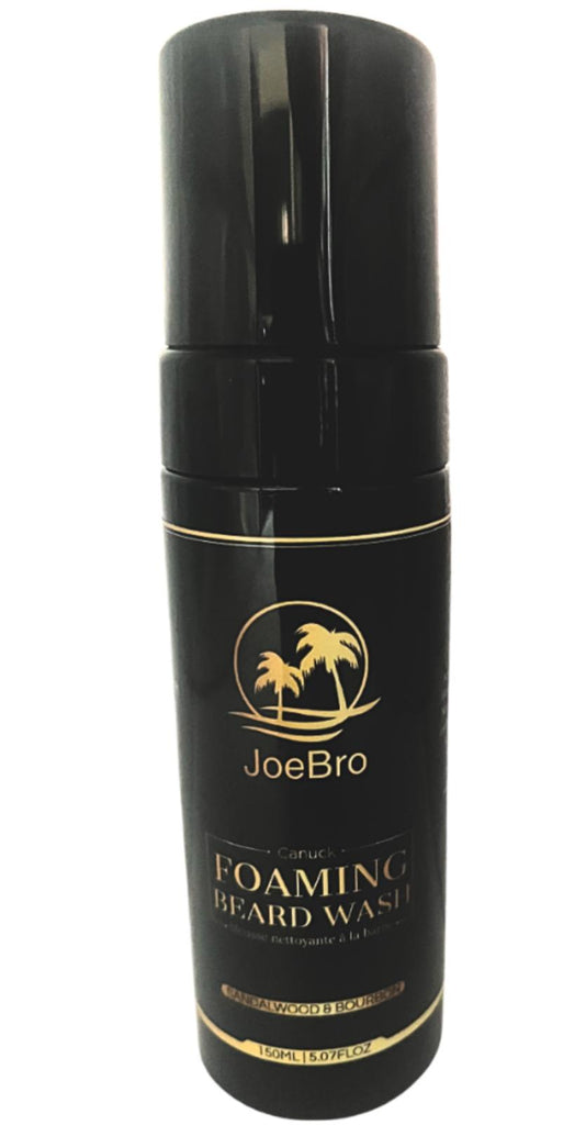 Sandalwood & Bourbon Foaming Beard Wash | JoeBro Beard & Soap Company